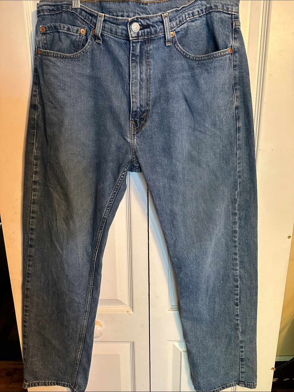 Levi's Men's Straight Medium Blue Denim Jeans